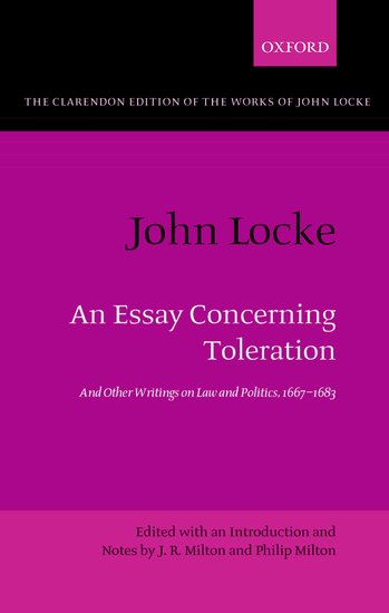 Essay concerning toleration